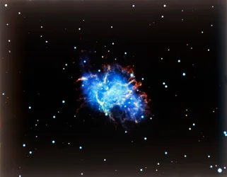 Crab Nebula in the Constellation of Taurus