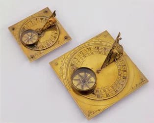 Two Movable Horizontal Sundials, Paris, c.1720