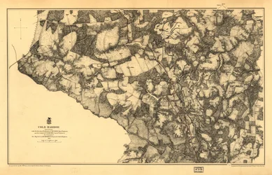 Civil War Map of Chickahominy River