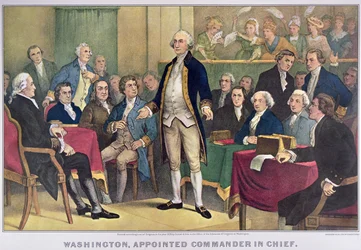 George Washington (1732-99) Appointed Commander in Chief, published 1876