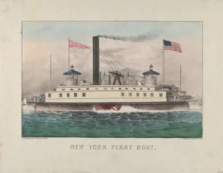 New York Ferry Boat, c.1860-65