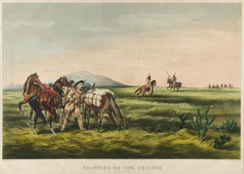 Trappers on the Prairie / Peace or War? 1866
