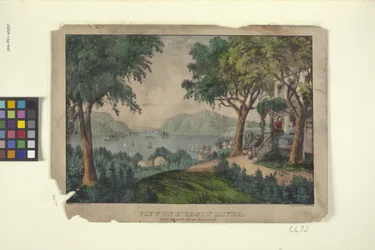 View On Hudson River, From Ruggle