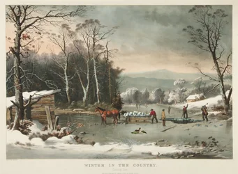 Winter in the Country, Getting Ice