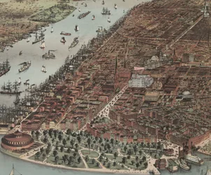 The City of New York (detail)