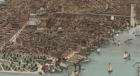 The City of New York (detail)