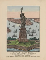 The Great Bartholdi Statue – Liberty Enlightening the World, 1885