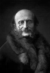 French composer Jacques Offenbach (1819-1880), c. 1876