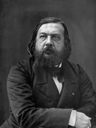 Theophile Gautier, 1856, Photo by Felix Nadar