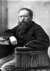 Pierre Joseph Proudhon, photo by Nadar, 1865