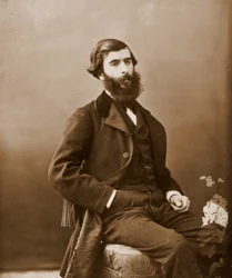 Portrait of Ludovic Havely, Librettist. He wrote for Offenbach