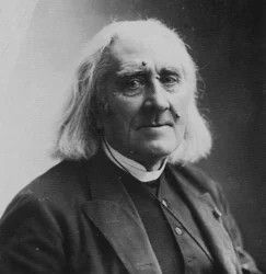 Franz Liszt, Hungarian composer and pianist, 1886
