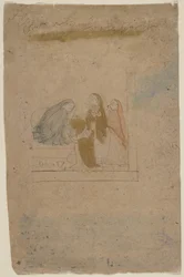 A Lady with Attendants