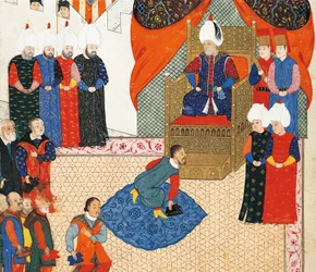 The Reception of the Hungarian Crown Prince, Zsigismond Janos by Suleyman I on 29th June