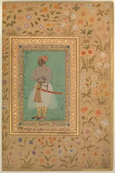Portrait of Maharaja Bhim Kanwar