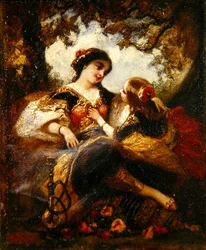 Turkish Mother and Child, c.1844-60