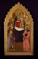 Madonna and Child Enthroned with Saints Zenobius, John the Baptist, Reparata and John the Evangelist