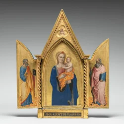 Saint John the Evangelist (right panel)