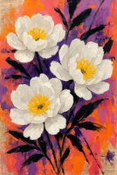 Abstract Peony Blooms