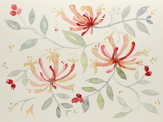 Delicate Watercolor Botanicals