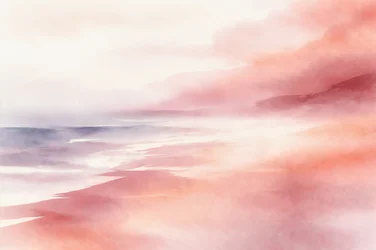 Serene Misty Landscape