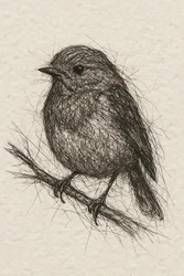 Small Bird Sketch