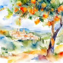 Tuscan Orange Tree Village