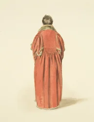 Costume of Alderman of Bristol from behind