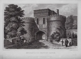 Entrance to Skipton Castle
