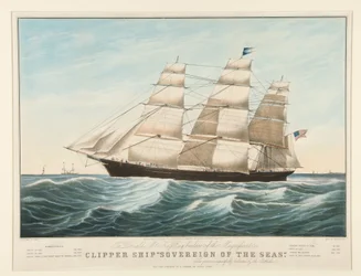 Clipper Ship “Sovereign of the Seas”