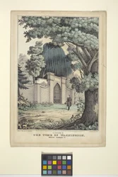 Lafayette At The Tomb Of Washington
