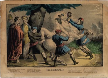 Mazeppa, Plate One of Four