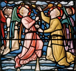 Three Censing Angels (detail from Christ In Majesty)