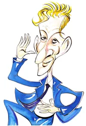 Danny Kaye - Colour Caricature
