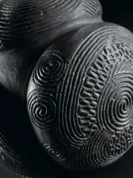 Carved ball from Glass Hill, Towie, Aberdeenshire, Neolithic, c.3000 BC