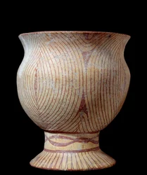 Neolithic era: ceramic vase. From Thailand