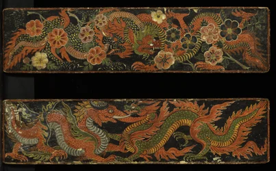 A pair of Buddhist manuscript covers, 1659