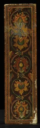 Book cover from a manuscript of a theatrical text