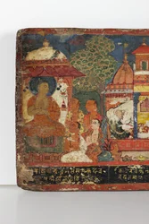 Detail (Buddhist manuscript cover)