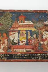 Detail (Buddhist manuscript cover)