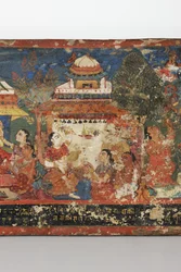 Detail (Buddhist manuscript cover)