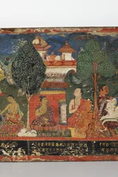 Detail (Buddhist manuscript cover)