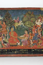 Detail (Buddhist manuscript cover)