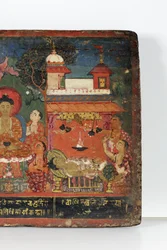 Detail (Buddhist manuscript cover)