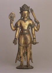 Statuette of the Hindu God Vishnu, c.1200