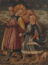 The Archangel Raphael and Tobias, possibly 1457-63