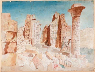 Karnak, Egypt, 19th Century