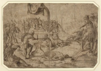 Sacrifice Scene (Gaius Mucius Scaevola?)