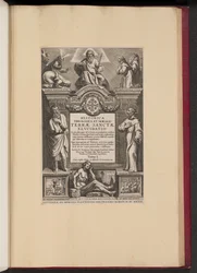Title Page for Franciscus Aguilonius, Historica Theologica et Moralis Terrae Sanctae Elucidatio