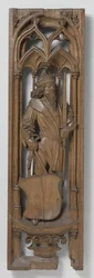 Panel from an Organ Case